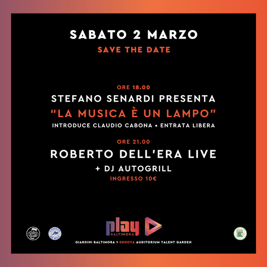 EVENTO La musica è un lampo